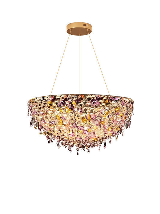 Colorful Crystal Chandelier