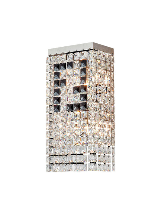 Vertical Crystal Wall Sconce